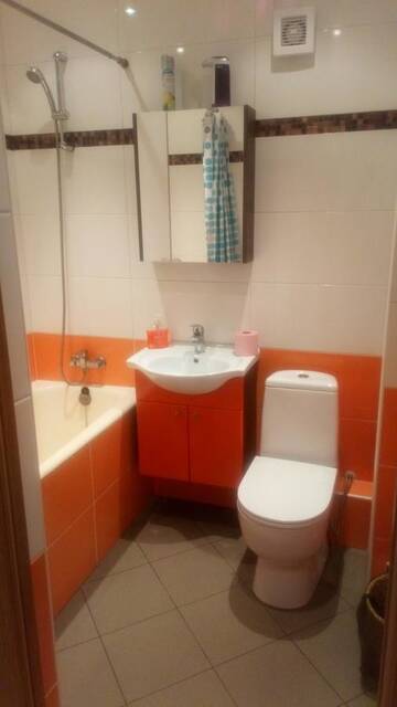 Фото номера Семейный номер с балконом Апартаменты Brivibas Avenue Apartment г. Юрмала 8