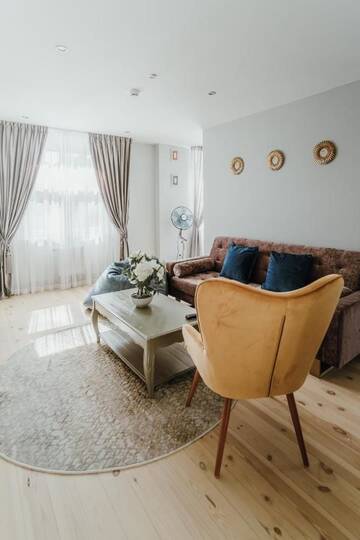 Фото номера Семейный номер с террасой Апартаменты Baltic Sea Dunes Apartments г. Юрмала 4