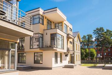 Фото номера Апартаменты с 1 спальней и балконом Апарт-отели Black Pearl Apartments г. Юрмала 3