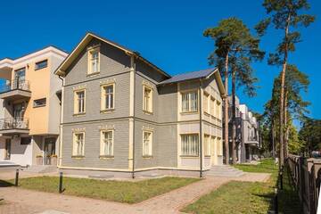 Фото номера Апартаменты в мансарде с 1 спальней Апарт-отели Black Pearl Apartments г. Юрмала 7