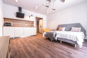 Фото номера Апартаменты-студио Делюкс с садом Апарт-отели Tamara Suites &amp; Apartments г. Юрмала 6