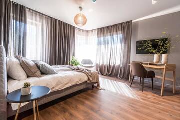 Фото номера Апартаменты Делюкс с балконом Апарт-отели Tamara Suites &amp; Apartments г. Юрмала 6