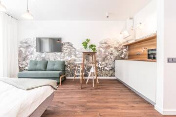Фото номера Апартаменты-студио Делюкс с балконом Апарт-отели Tamara Suites &amp; Apartments г. Юрмала 7