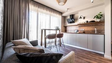 Фото номера Апартаменты Делюкс с садом Апарт-отели Tamara Suites &amp; Apartments г. Юрмала 4