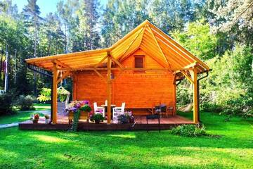 Фото номера Дом для отпуска Дома для отпуска Forest house with outdoor hot tub г. Юрмала 42