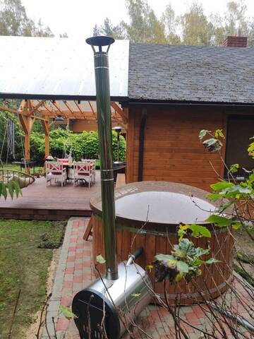 Фото номера Дом для отпуска Дома для отпуска Forest house with outdoor hot tub г. Юрмала 21