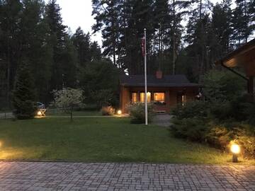 Фото номера Дом для отпуска Дома для отпуска Forest house with outdoor hot tub г. Юрмала 22