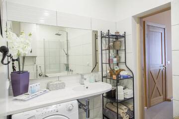 Фото номера Улучшенные апартаменты Апартаменты Shell Apartment г. Юрмала 15