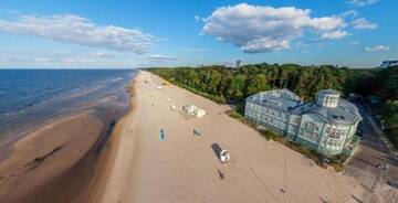Фото номера Улучшенные апартаменты Апартаменты Shell Apartment г. Юрмала 36