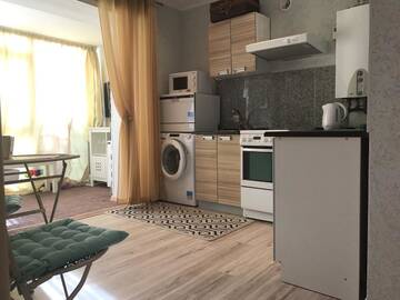 Фото номера Апартаменты с балконом Апартаменты Upes Apartment г. Юрмала 8