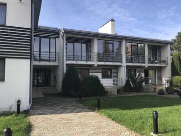 Фото номера Апартаменты с балконом Апартаменты Upes Apartment г. Юрмала 11