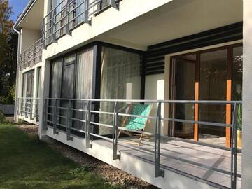 Фото номера Апартаменты с балконом Апартаменты Upes Apartment г. Юрмала 20