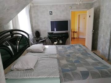 Фото номера Номер-студио с кроватью размера &quot;king-size&quot; и диван-кроватью Апарт-отели Jūrmala beach г. Юрмала 7