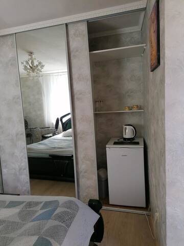 Фото номера Номер-студио с кроватью размера &quot;king-size&quot; и диван-кроватью Апарт-отели Jūrmala beach г. Юрмала 8