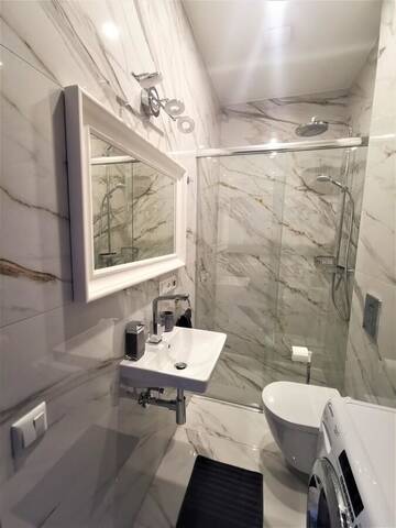 Фото номера Апартаменты с 1 спальней Апартаменты Design apartment LOFT MAJORI with large terrace г. Юрмала 9