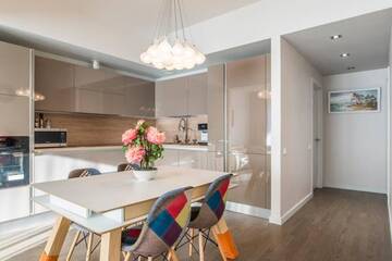 Фото номера Апартаменты с 2 спальнями Апартаменты Luxury Apartment Designer Building near Sea and Park г. Юрмала 9