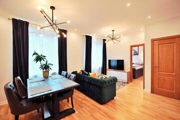 Фото номера Улучшенные апартаменты Апартаменты Forest view front line apartment on Dzintaru avenue г. Юрмала 17