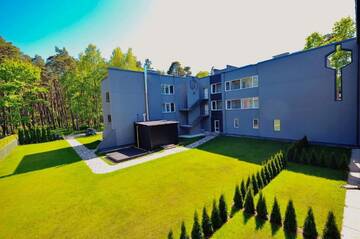 Фото номера Улучшенные апартаменты Апартаменты Forest view front line apartment on Dzintaru avenue г. Юрмала 58