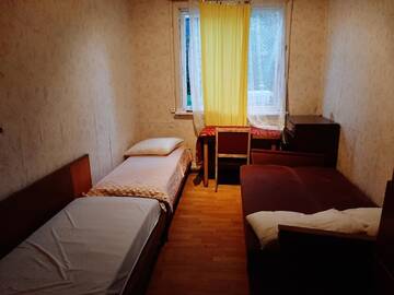Фото номера Трехместный номер эконом-класса Хостелы Omnibus 15 г. Юрмала 2