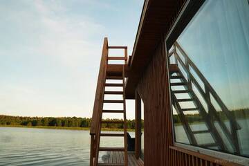 Фото номера Дом с 2 спальнями Дома для отпуска Sali Osta Floating House on the river г. Юрмала 32