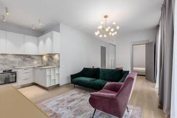Фото Апартаменты Brand new apartment with terrace near the sea г. Юрмала 1