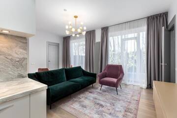 Фото номера Апартаменты - 1-й этаж Апартаменты Brand new apartment with terrace near the sea г. Юрмала 27