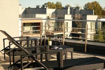 Фото номера Апартаменты с 2 спальнями и террасой Апарт-отели Sonia Apartments г. Юрмала 4