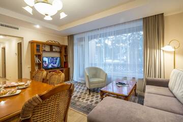 Фото номера Апартаменты с 2 спальнями Апарт-отели Villa Alvīne Family Apart-Hotel г. Юрмала 33