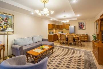 Фото номера Апартаменты с 2 спальнями Апарт-отели Villa Alvīne Family Apart-Hotel г. Юрмала 40