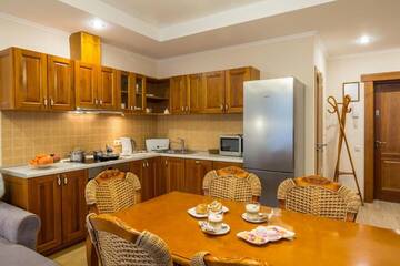 Фото номера Апартаменты с 2 спальнями Апарт-отели Villa Alvīne Family Apart-Hotel г. Юрмала 38