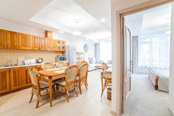 Фото номера Апартаменты с 2 спальнями Апарт-отели Villa Alvīne Family Apart-Hotel г. Юрмала 41
