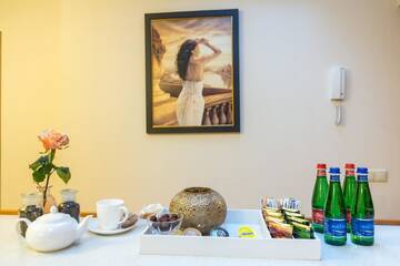 Фото номера Апартаменты-люкс с 1 спальней Апарт-отели Villa Alvīne Family Apart-Hotel г. Юрмала 4