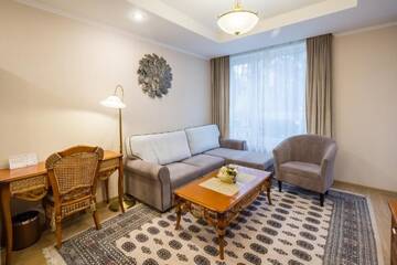Фото номера Апартаменты с 2 спальнями Апарт-отели Villa Alvīne Family Apart-Hotel г. Юрмала 16