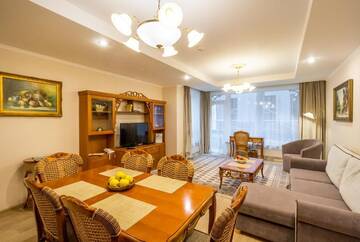 Фото номера Апартаменты с 2 спальнями Апарт-отели Villa Alvīne Family Apart-Hotel г. Юрмала 20