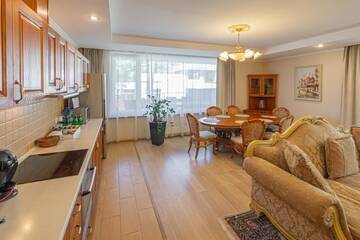 Фото номера Роскошные апартаменты с 2 спальнями Апарт-отели Villa Alvīne Family Apart-Hotel г. Юрмала 3