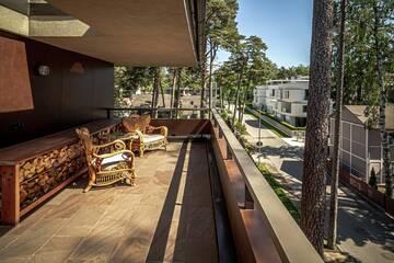 Фото номера Апартаменты Делюкс с 2 спальнями Апарт-отели Villa Alvīne Family Apart-Hotel г. Юрмала 7