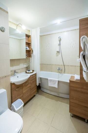 Фото номера Апартаменты с 2 спальнями Апарт-отели Villa Alvīne Family Apart-Hotel г. Юрмала 47
