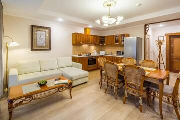 Фото номера Апартаменты с 2 спальнями Апарт-отели Villa Alvīne Family Apart-Hotel г. Юрмала 22