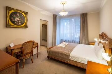 Фото номера Апартаменты с 2 спальнями Апарт-отели Villa Alvīne Family Apart-Hotel г. Юрмала 27