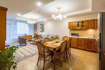 Фото номера Апартаменты с 2 спальнями Апарт-отели Villa Alvīne Family Apart-Hotel г. Юрмала 4