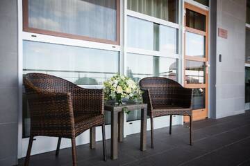 Фото номера Двухместный номер «Комфорт» с 1 кроватью, вид на море Отель Boutique Hotel Light House Jurmala г. Юрмала 3